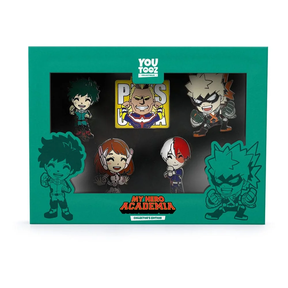 My Hero Academia Enamel Pins 5 cm 5-Pack